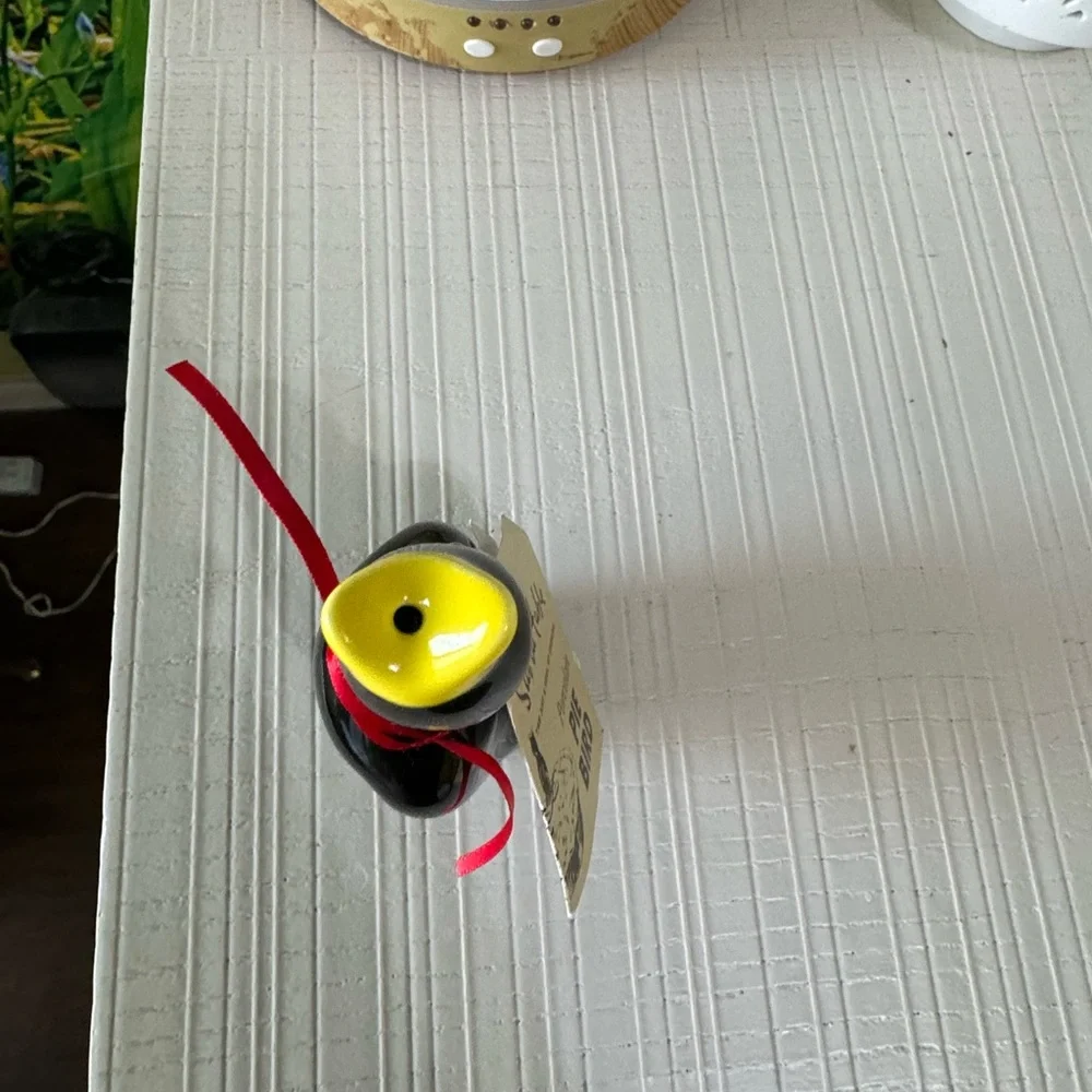 Sur La Table Black ceramics pie bird